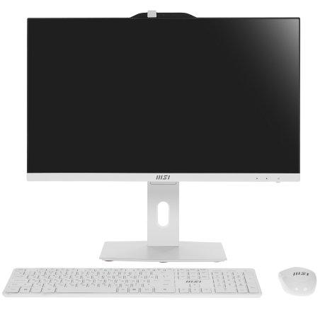 Моноблок MSI Pro AP242P 14M-669XRU 23.8" Full HD i3 14100 (3.5) 8Gb SSD 512Gb UHDG 730 noOS GbitEth WiFi BT 120W клавиатура мышь Cam белый 1920x1080 (9S6-AE0622-841)