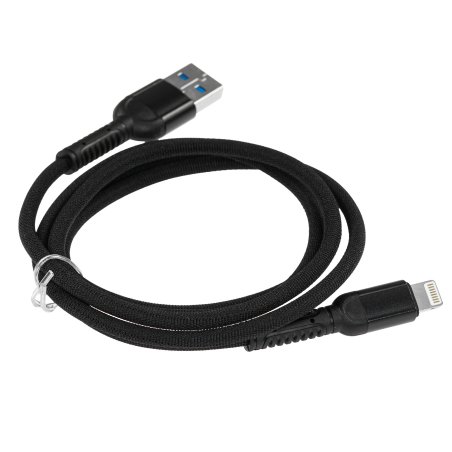 Кабель Defender LIGHTNING TO USB2 1M черный ACH01-03T