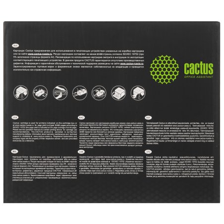 Картридж лазерный Cactus CS-CF281X-MPS черный (30000 стр.) для HP LJ Ent M630/M605dn/M606dn/M605x