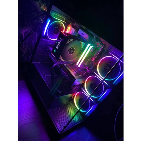 Оперативная память XPG Lancer Blade RGb, DDR5, 32Gb (2x16 Gb), 6000 MHz, CL36, радиатор, RGb, белый