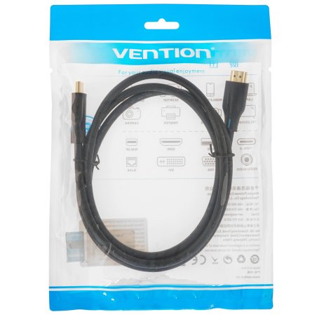 Кабель Vention HDMI Ultra High Speed v2.1 with Ethernet 19M/19M - 1.5м.