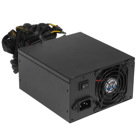 Блок питания серверный ExeGate ServerPRO-500ADS (EX235029RUS), 500Вт, 2х80мм, черный