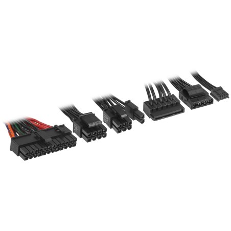 Блок питания Chieftec Compact CSN-550C Retail, 550Вт, 80 PLUS Gold, 80мм, модульный, черный