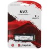 Накопитель SSD Kingston NV3, 2000Gb, M.2 2280, PCIe 4.0 x4, NVMe, R/W 6000/5000