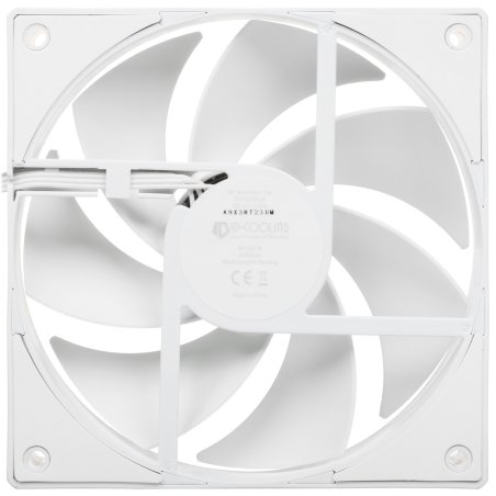 Вентилятор для корпуса ID-Cooling AF-125-W белый, 120 мм, 2000 об/мин, 29.85 дБ, 4 pin