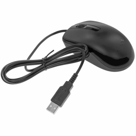 Мышь проводная Genius DX-120 черный, 1000 dpi, USB, кнопки - 3