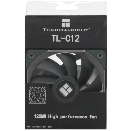 Вентилятор для корпуса Thermalright TL-C14 черный, 140 мм, 1500 об/мин, 26.6 дБ, 4 pin