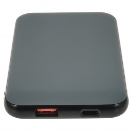 Портативный аккумулятор OLMIO QM-11, 10000mAh, 22.5W QuickCharge3.0/PowerDelivery, 15W wireless, серый