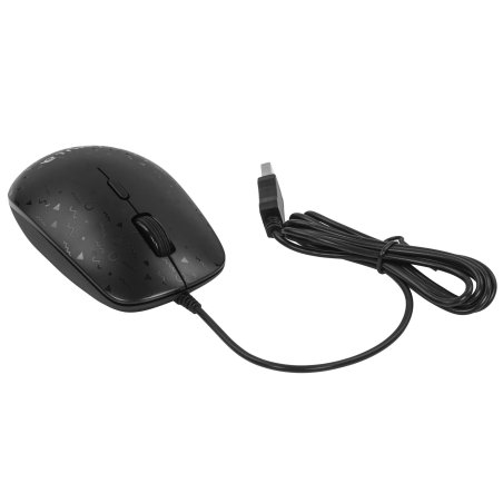 Мышь проводная AULA AM106 черный, 2000 dpi, USB, кнопки - 4