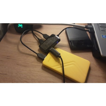 Разветвитель USB 3.0 Buro BU-HUB4-U3.0-S 4порт. черный