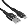 Кабель PERFEO для iPhone, USB - 8 PIN (Lightning), черный, длина 1 м, бокс (I4316)