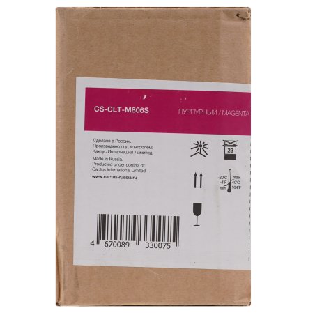 Картридж лазерный Cactus CS-CLT-M806S (CLT-M806S) пурпурный (30000 стр.) для Samsung SL-X7400GX/SL-X7500GX/SL-X7600GX