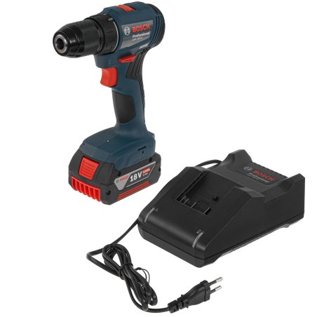 Дрель-шуруповерт аккумуляторная Bosch GSR 185-LI 06019K3005, 18В, Сумка