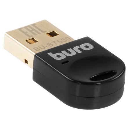 Адаптер USB Buro BU-BT530 Bluetooth 5.3+EDR class 1.5 20м черный