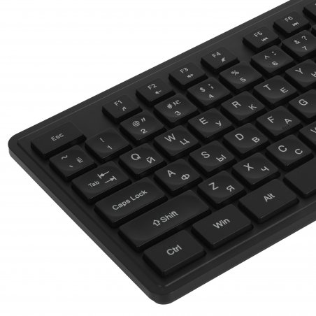Клавиатура Philips SPK6264 проводная, USB Type-A, чёрный