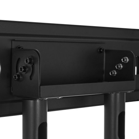 Стойка для телевизора с кронштейном ONKRON 50"-83", мобильная, черная TS1380