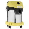 Строительный пылесос Karcher WD 3 S V-17/4/20 желтый, 1000 Вт, уборка сухая/сбор воды, пылесборник мешок/контейнер, 17 л