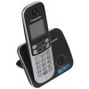 Телефон беспроводной (DECT) Panasonic KX-TG6811RUB черный Беспроводной DECT,40 мелодий,телефонный справочник 120 зап.