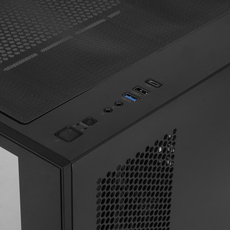 Компьютерный корпус AeroCool / Formula Crystal Z5 черный без БП mATX 1x120мм 2xUSB 2.0 1xUSB 3.0 audio bott PSU