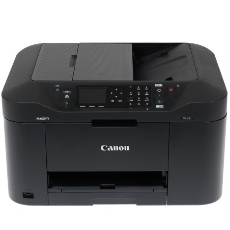 МФУ струйное Canon MAXIFY MB2740, A4, цветной, печ. до 24 стр/мин. (ч/б) 15.5 стр/мин. (цвет), скан. до 18.5 стр/мин (ч/б) 15.5 стр/мин (цет), 600 x 1200 dpi (печать), 1200x1200dpi (скан.), USB, RJ-45, Wi-Fi