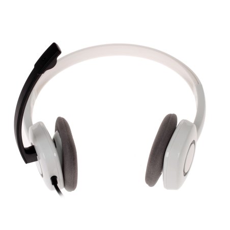 Наушники с микрофоном Logitech H150 белый/черный 1.8м накладные оголовье (981-000453)