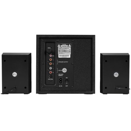 Колонки Genius SW-G2.1 2000 II, 45 W, 100–240 V, color: черный