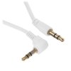 Кабель Cablexpert аудио 90˚ CCAB-01-35MML-1MW, 3.5 Jack (M)/3.5 Jack (M), белый, 1м, блистер