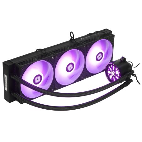 Система водяного охлаждения Thermalright Frozen Horizon 360 ARGb Soc-AM5/AM4/1151/1200/2066/1700 белый 4-pin 28.1dB Al Ret (F-HORIZON-360-WH)