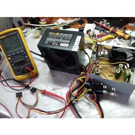 Блок питания ExeGate XP550 (EX282070RUS), 550Вт, 120мм, черный