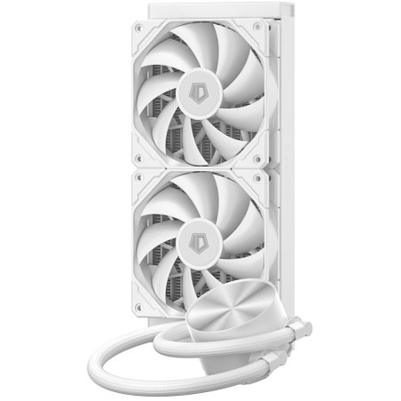 Система водяного охлаждения ID-Cooling FX240 Pro белый 120мм алюминий+медь 1800rpm 35.2db 4-pin 300W