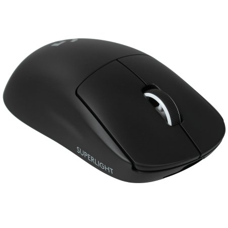 Мышь беспроводная Logitech G PRO X SUPERLIGHT черный, 25600 dpi, радиоканал, USB, кнопки - 5