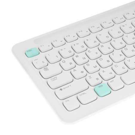 Комплект клавиатура + мышка Defender CERRATO C-978 RU WHITE-BLUE