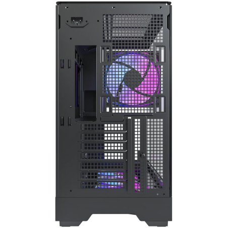 Компьютерный корпус Montech Heritage PRO (B) черный без БП mATX 5x120мм 2x140мм 2xUSB3.0 audio bott PSU