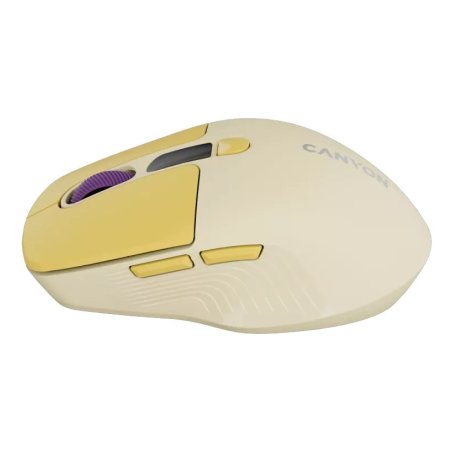 Мышь беспроводная Canyon MSO-W6 красный, 1600 dpi, радиоканал, USB, кнопки - 6