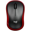 Мышь беспроводная Logitech M185 серый/черный, 1000 dpi, радиоканал, USB, кнопки - 3