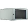 Шкаф телекоммуникационный настенный разборный 6U (600 x 650) дверь стекло
