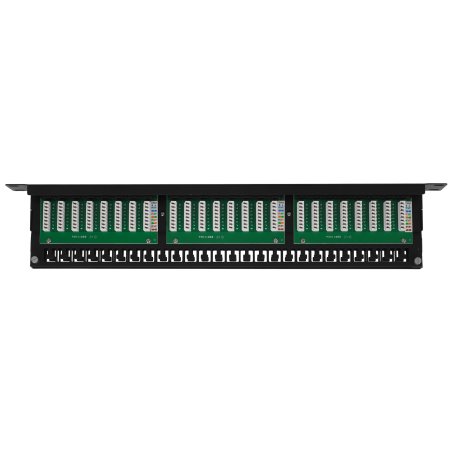 Патч-панель высокой плотности 19', 48хRJ-45, UTP, Cat.5e, 1U