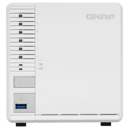 Сетевое хранилище без дисков SMB QNAP TS-1273AU-RP-8G NAS 12 HDD trays, 2x 2.5 GbE, rackmount, 2 PSU. 4-core AMD V1500B2,2 GHz, RAM 8 Gb (8 Gb UDIMM DDR4 (1 x 8 Gb) up to 32 Gb (2 x 16 Gb)). W/o rail kit RAIL-B02