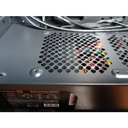 Блок питания ExeGate 700NPX (EX259605RUS), 700Вт, 120мм, черный