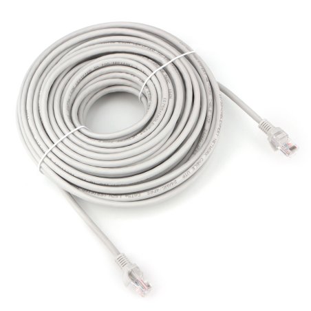 Патч-корд LSZH UTP Cablexpert PP31-20M кат.5e, 20м, литой, многожильный, серый