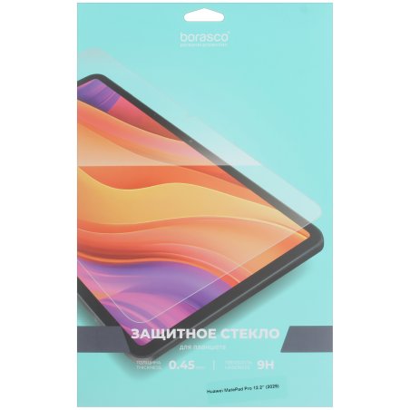 Защитное стекло Full Glue для Huawei Nova Y73 черная рамка Borasco