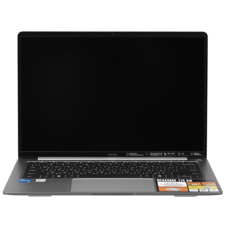 Ноутбук Tecno MegaBook T14RA Air Core i5 1334U 16Gb SSD 1Tb Intel Iris Xe graphics 14" IPS WUXGA (1920x1200) Windows 11 Home grey WiFi BT Cam 6460mAh (71003300539)
