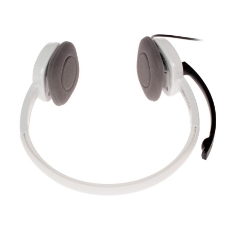 Наушники с микрофоном Logitech H150 белый накладные оголовье (981-000350)