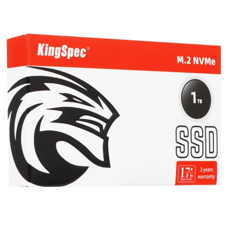 Накопитель SSD M.2 KingSpec 8.0Tb XG7000 Series XG7000-8Tb (PCI-E 4.0 x4, up to 7400/6600MBs, 3D TLC, 4000TbW, NVMe 1.4, 22х80мм, heatsink)
