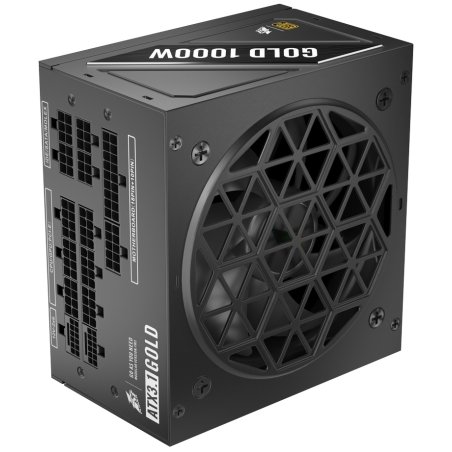 Блок питания 1STPLAYER NGDP Gold, 1000Вт, 80 PLUS Gold, 120мм, модульный, черный