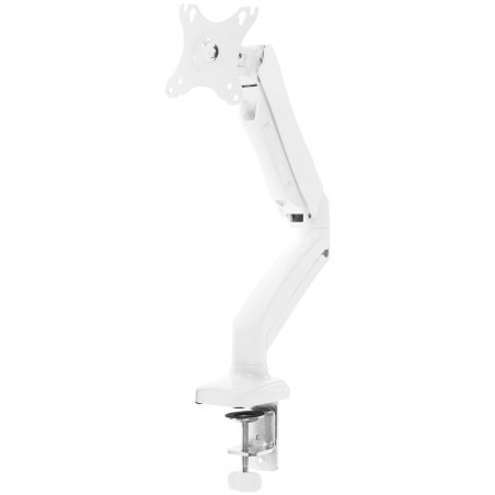 Кронштейн для мониторов Onkron G80 BW черный/белый 13"-32" макс.8кг настольный поворот и наклон верт.перемещ.