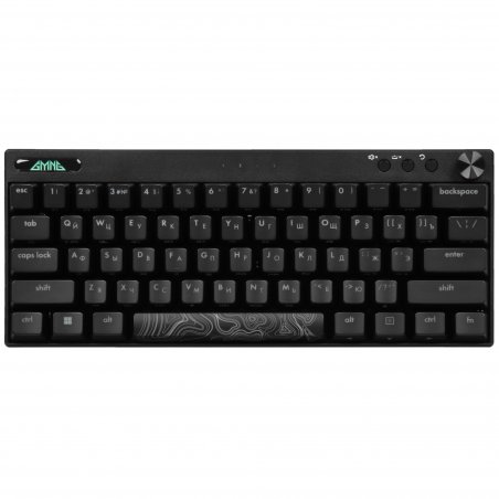 Клавиатура беспроводная GMNG GG-KB500XW (1910516), USB, Bluetooth/Радиоканал, черный