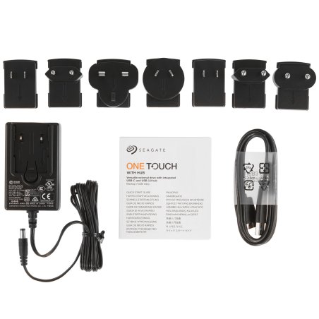 Внешний HDD 3.5" Seagate One Touch, 14TB, USB 3.2 Gen 1 Type-A, 5400 rpm, черный
