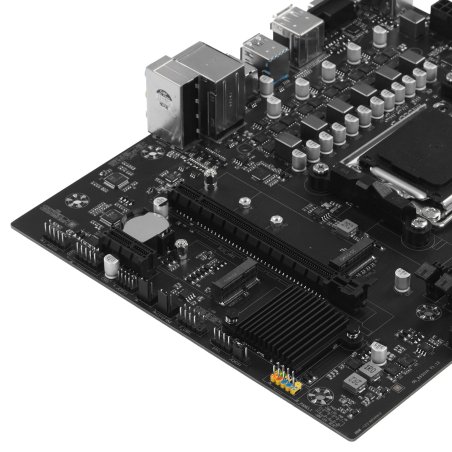 Материнская плата AFOX B650D5-MA-V2, AM5, AMD B650, 2xDDR5, 4xSATA, 1xM.2, 1xPCIe 4.0 x16, 1xPCIe x1, 1xHDMI, 1xDP, 1xVGA, 1x 1Gb LAN, 8xUSB-A (3x3.2 Gen 1, 5x2.0), 3x3.5 мм, 5.1, microATX