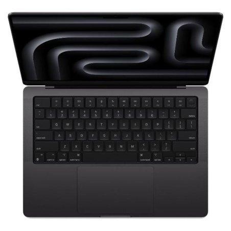 Ноутбук Apple MacBook Pro A2992 M3 Pro 11 core 18Gb SSD 512Gb/14 core GPU 14.2" Retina XDR (3024x1964) Mac OS черный WiFi BT Cam (MRX33LL/A)